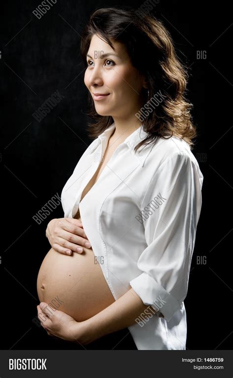 Asian Pregnant Woman Image Photo Free Trial Bigstock
