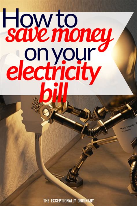 Another way to save electricity and cash is to clean the filter yourself every few months. How to save money on your electricity bill | The Exceptionally Ordinary Life