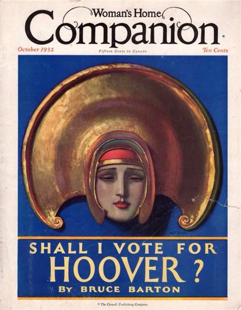 woman s home companion cover by wt benda october 1932 magazine cover art deco posters