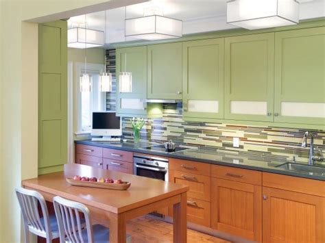 painting kitchen cabinet ideas pictures tips  hgtv