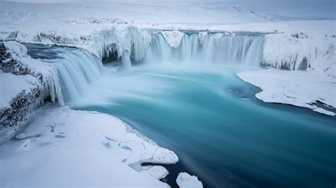 Iceland Waterfall Of The Gods Hd Wallpaper 4k Ultra Hd Hd Wallpaper