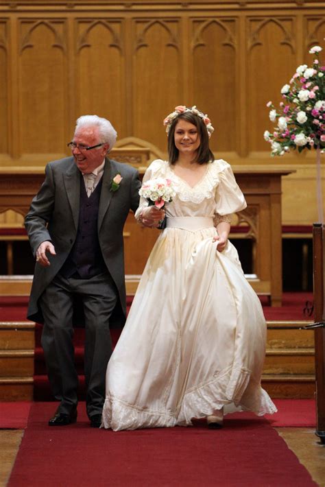 A handy list of our favourite wedding dress designers. Chloe wearing the wedding dress of Catherine Dalzell 1988 ...