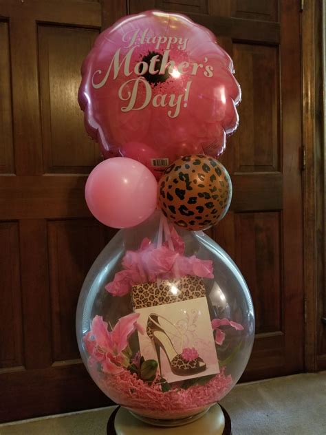 Pink And Leopard Print Stuffed Balloon Bubble Balloons Baby Shower