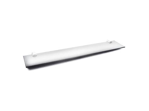 Clarus Glass Tray White Glass Marker Tray White Touchboards