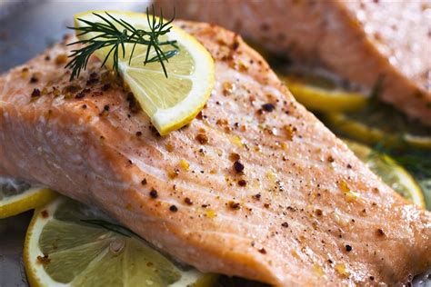 Place the salmon in the roasting pan. How to bake salmon: Our favorite baked salmon recipe