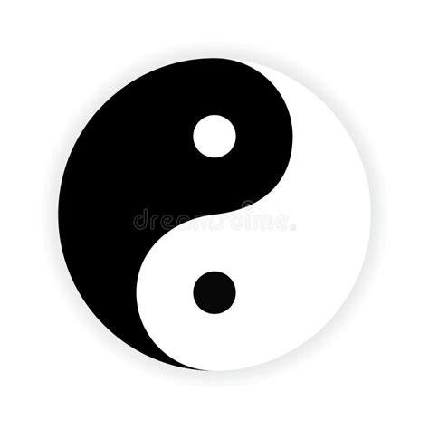 Yin Yang Symbol Vector Stock Vector Illustration Of Buddhism 124070978