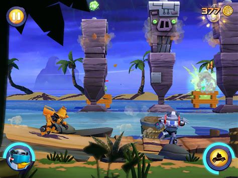 Recruit your friends and use their transformers in your game. Angry Birds Transformers Review: A Prime Experience - Gamezebo