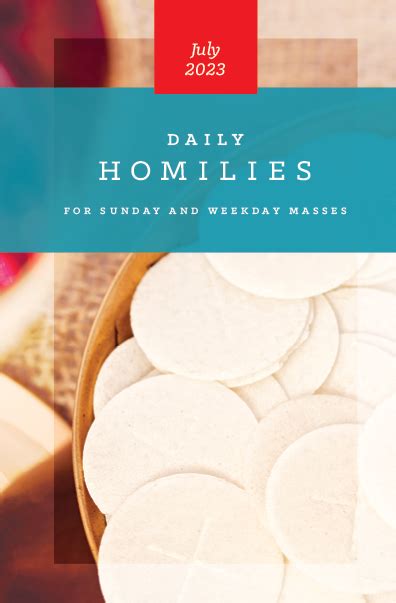 Daily Homilies Free Sample FAITH Catholic Store