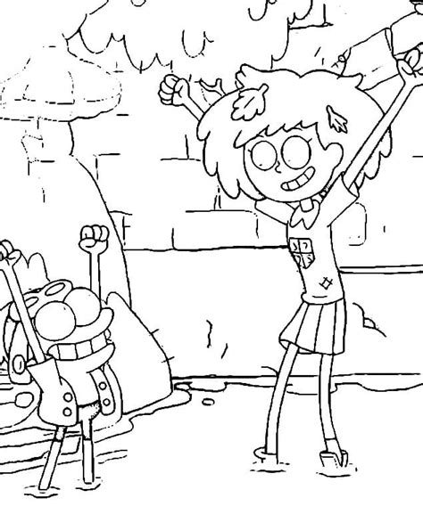 Amphibia Coloring Pages Shehzadkeighsha