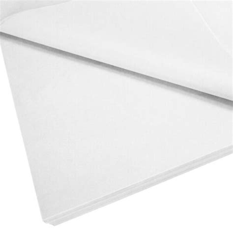 Acid Free Tissue Paper White 20 X 30 Quality 10 25 100 1000 Sheets