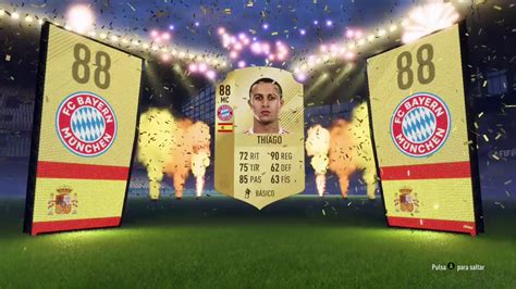 A fifa 21 player review of liverpool midfielder thiago alcântara #fifa21 #fut #ultimateteam. FIFA 18 pack opening Thiago Alcántara - YouTube