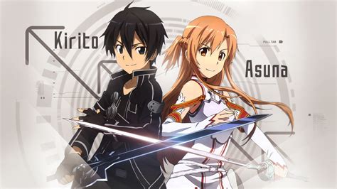 Kirito And Asuna Background Kirito And Asuna Hd Wallpapers Sword Art