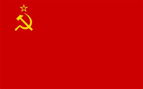 Red Flag Of The Ussr Red