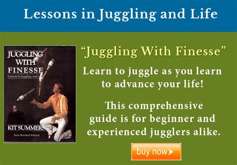 Books Kit Summers — World Class Juggler Motivational Speaker Author