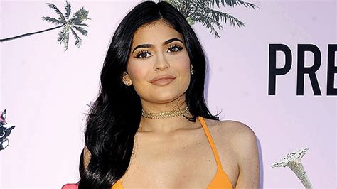 Kylie Jenners Cutout Swimsuit Stunning Yellow Bathing Suit