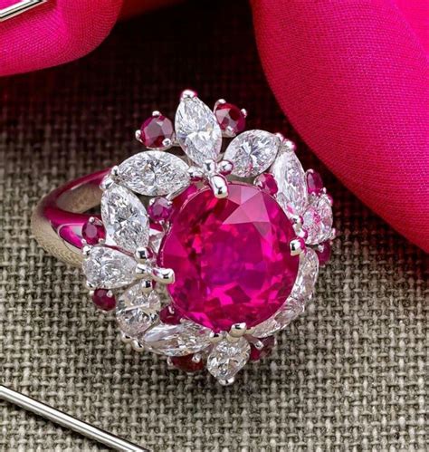 The Sunset Ruby Ring Davidmorrisjeweller A Prime Example Of A