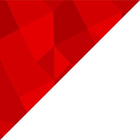 Download Red Design Png Red Triangle Corner Png Full Size Png Image