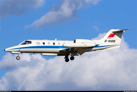 B 4188 Peoples Liberation Army Air Force Chinese Air Force Learjet