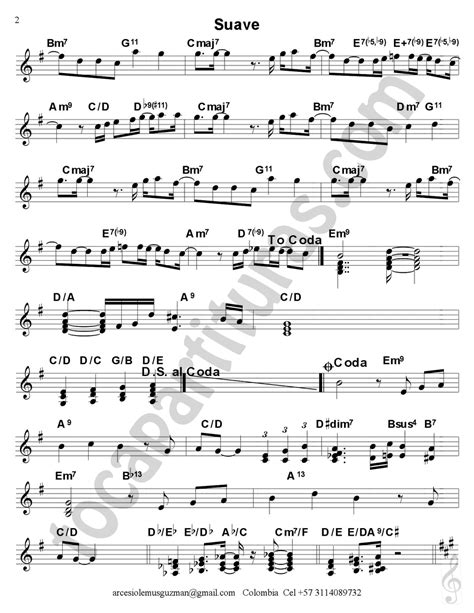 Cómo explicar la magia que tiene su manera de enamorar. diegosax: Suave de Luis Miguel Partitura de Piano, Flauta ...