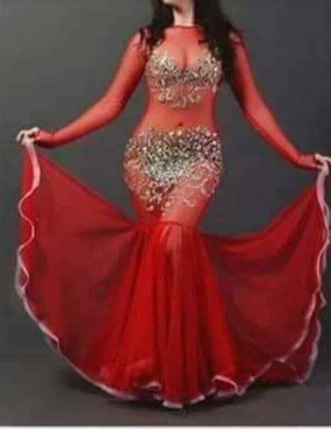 Egyptian Professional Belly Dance Original Dance Dress Handmade Ebay