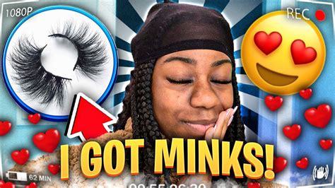My First Time Getting Mink Lash Extensions Youtube