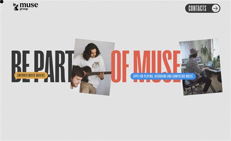 Muse Group Music Web Clips バンド・アーティスト・音楽関連のwebデザイン ギャラリーサイト