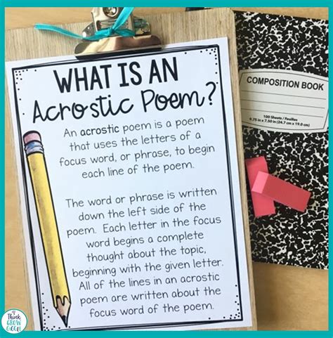 I'm on a creative roll today. 7 Poetry Activities for At Home and Classroom Learning ...