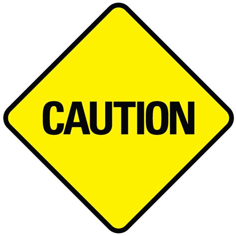 Picture Of A Caution Sign ClipArt Best