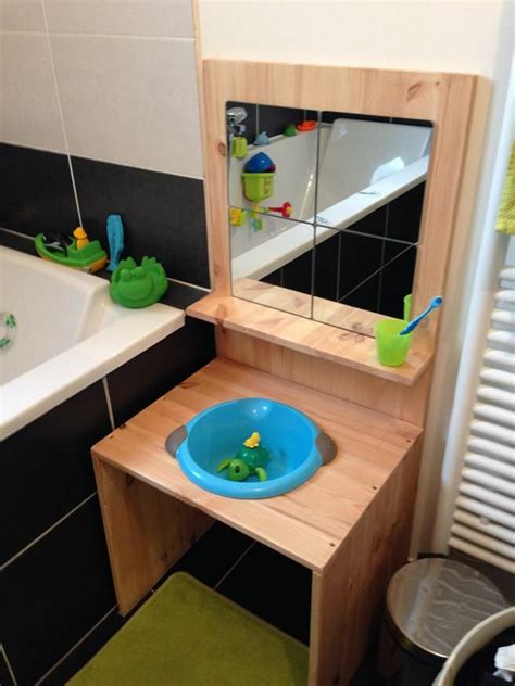 Espace salle de bain aménagé Montessori | Muebles montessori