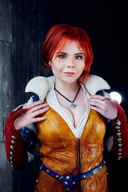 Cd Projekt Red Fans Cosplay Do Momento Triss Merigold By Fenix Hot Sex Picture