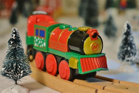 The book section was also excellent. Holiday Toy Trains! - YouTube