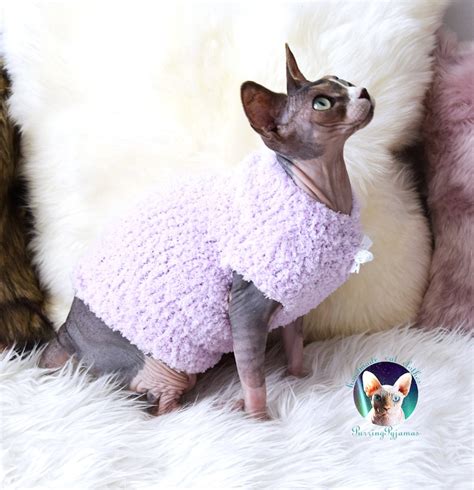 Cat Sweater Sphynx Sweater Cat Clothes Sphynx Clothes Etsy