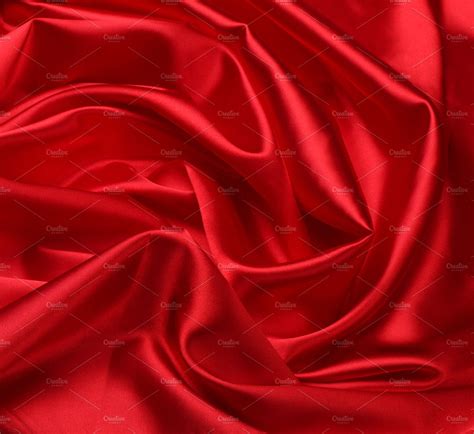 Red Silk Fabric Background High Quality Abstract Stock Photos