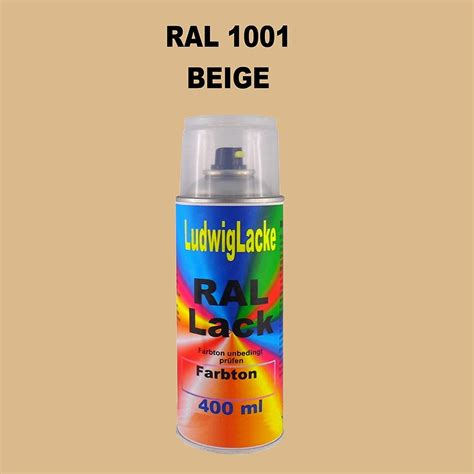 Ral 1001 Beige Matt 400 Ml 1k Spray Amazonde Auto