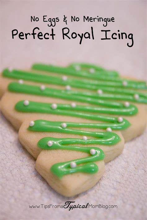 There are two types of recipes for making royal icing: Royal Icing without Egg Whites or Meringue Powder - Tips from a Typical Mom