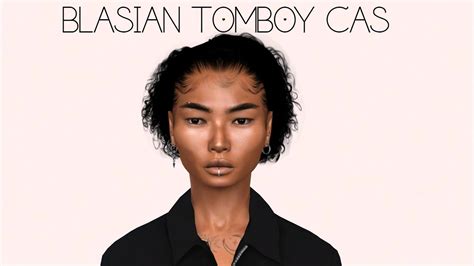 Blasian Tomboy Casmaking Miss Drawls Droppa In The Sims 4 Youtube