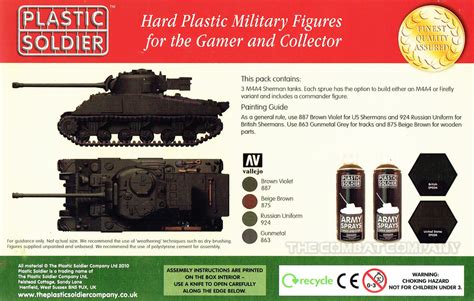Plastic Soldier Company 172nd Scale Allied Sherman M4a4 Firefly Box