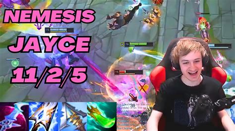 Nemesis Plays Jayce Vs Yone Mid Euw Granmaster Patch League Of