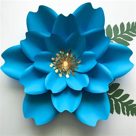 Download SVG Petal #100 Paper Flower Template, Digital Version, The Couture - Original Design by Annie ...