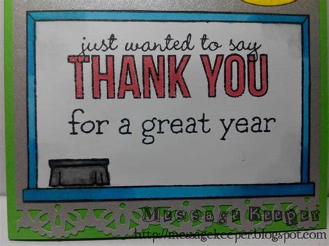 Message Keeper Just Wanted To Say Thank You For A Great Year