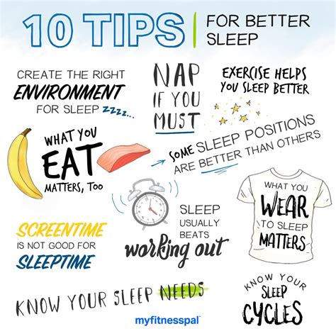 Healthy Habits For Life 10 Tips For Better Sleep Wellness Myfitnesspal