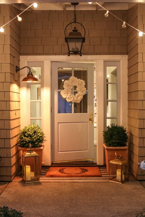 20 Outdoor Entrance Decoration Ideas