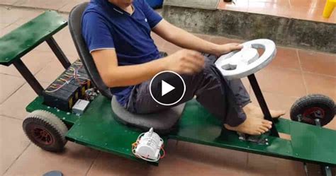 How To Make F1 Electric Car Diy Go Kart At Home