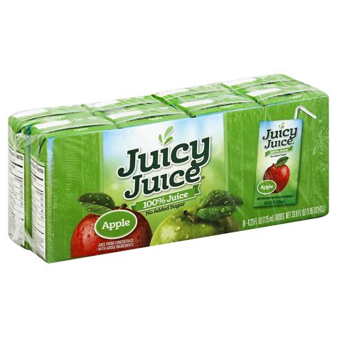 Juicy Juice Fruit Juice Boxes Variety Pack 100 Juice 32 Count Fl Oz Boxes