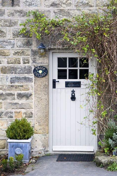 Download Cottage Door Stock Image Image Of Going Grey Wood Front