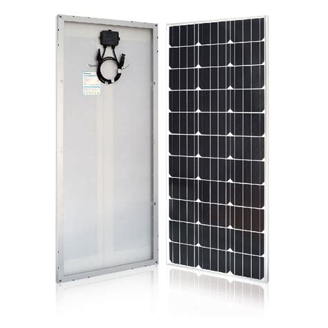 100 Watt 12 Volt Monocrystalline Solar Panel Compact Design