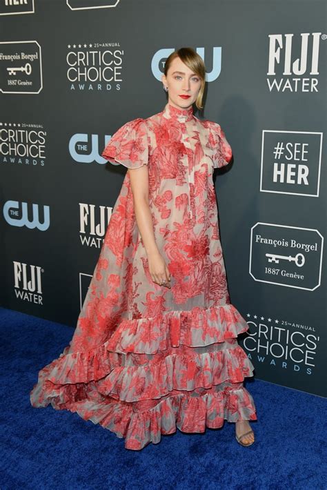 Fleabag, when they see us and succession win big. Saoirse Ronan's Erdem Dress at Critics' Choice Awards 2020 ...