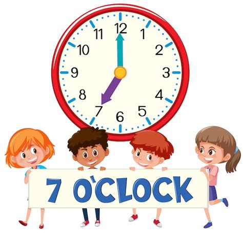 7 Oclock Images Free Vectors Stock Photos And Psd