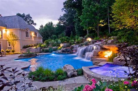 Waterfall Ideas For Your Luxury Pool Premier Pools And Spas