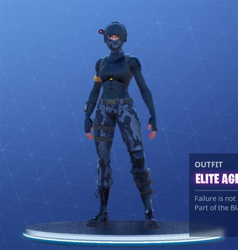 In the 8.10 update, elite agent was given a new style that allows her to take off. Welchen dieser 18 Skins in Fortnite: Battle Royale findet ...